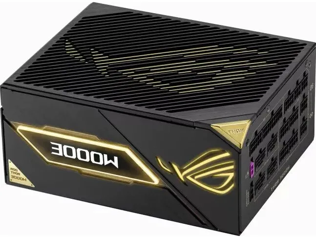 ROG Thor 3000W Titanium III Edition 20 (ROG Equalizer), 3000W, ATX 3.1, PCIe 5.1, 80 PLUS Titanium, Full Modulara, Negru 90YE00VA-B0NA00