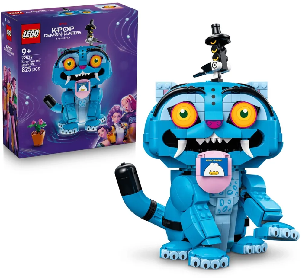 LEGO KPop Demon Hunters ǀ Tigrul Derpy si cotofana Sussie, 825 piese
