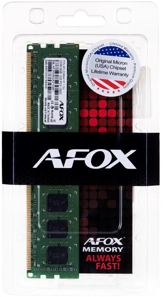 PC memory DDR3 8GB 1333Mhz