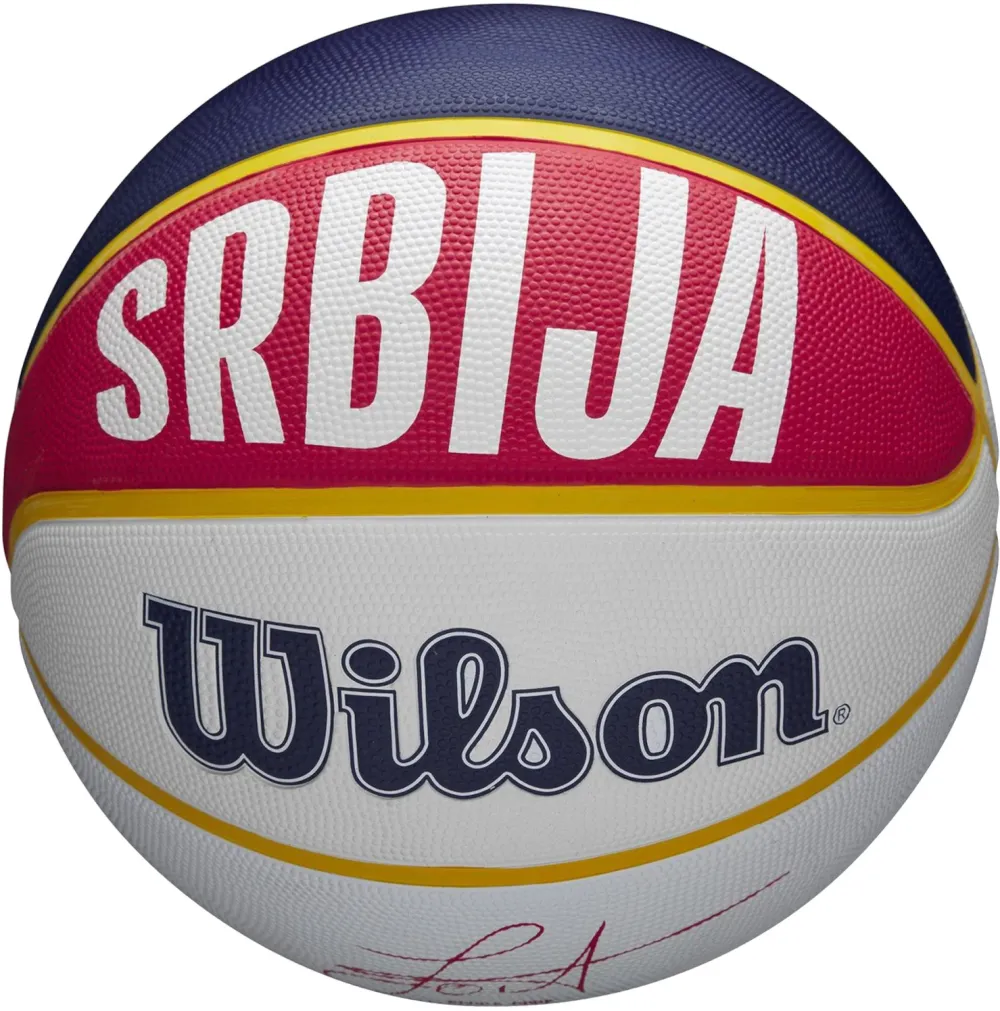 Minge baschet NBA Cleveland Cavaliers, Wilson, Marimea 7, Visiniu/Auriu