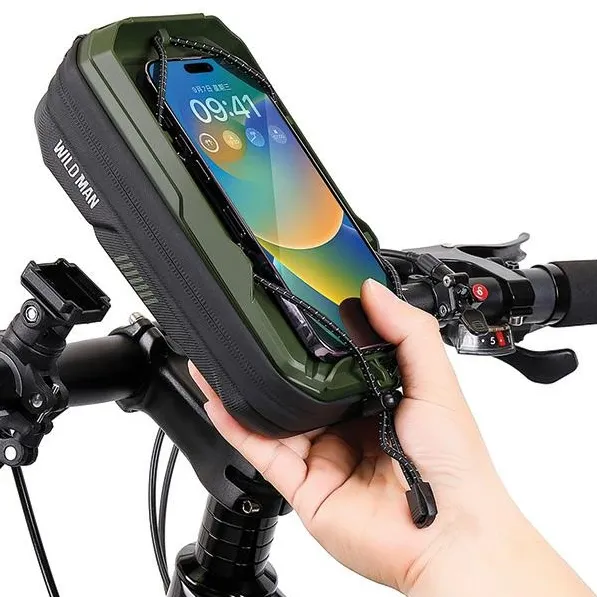 Geanta pentru cadru bicicleta Wildman GX330 verde