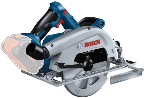 BOSCH Ferastru circular fara acumulatori si incarcator, Li-Ion, 18 V, - Ah, 190x30 mm, motor fara perii