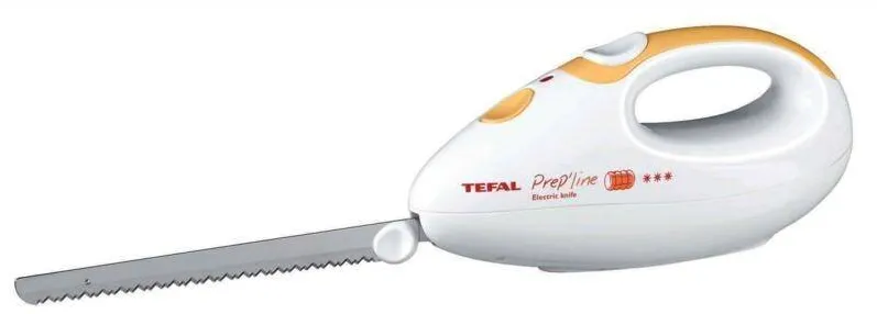 TEFAL Cutit electric pentru taiat paine Prepline, 100 W, Alb