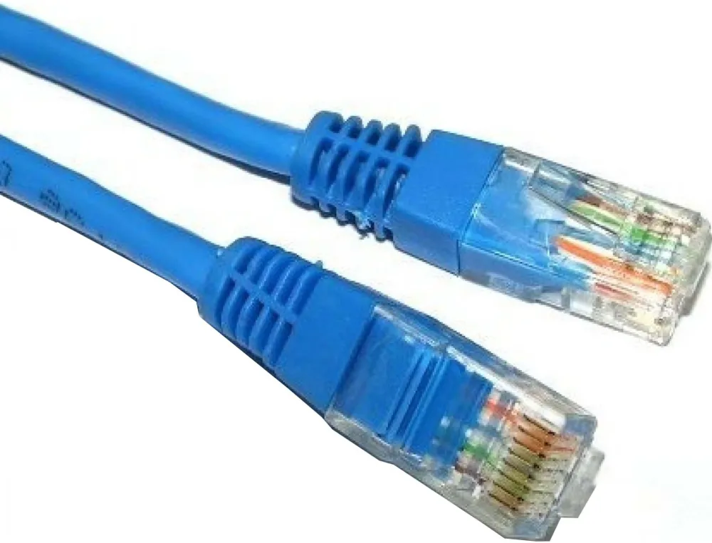 Cablu Spacer PATCH CORD UTP SPACER Cat5e, 3m, albastru, "SP-PT-CAT5-3M-BL"