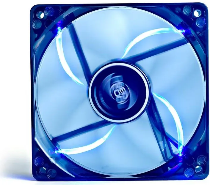 VENTILATOR DEEPCOOL PC WIND BLADE 120, 120x120x25 mm, 4 blue LED, Hydro Bearing,"DP-FLED-WB120"