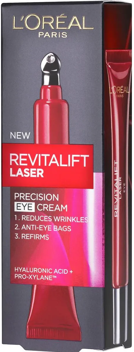 Crema antirid pentru conturul ochilor L'Oreal Paris Revitalift Laser X3, 15 ml