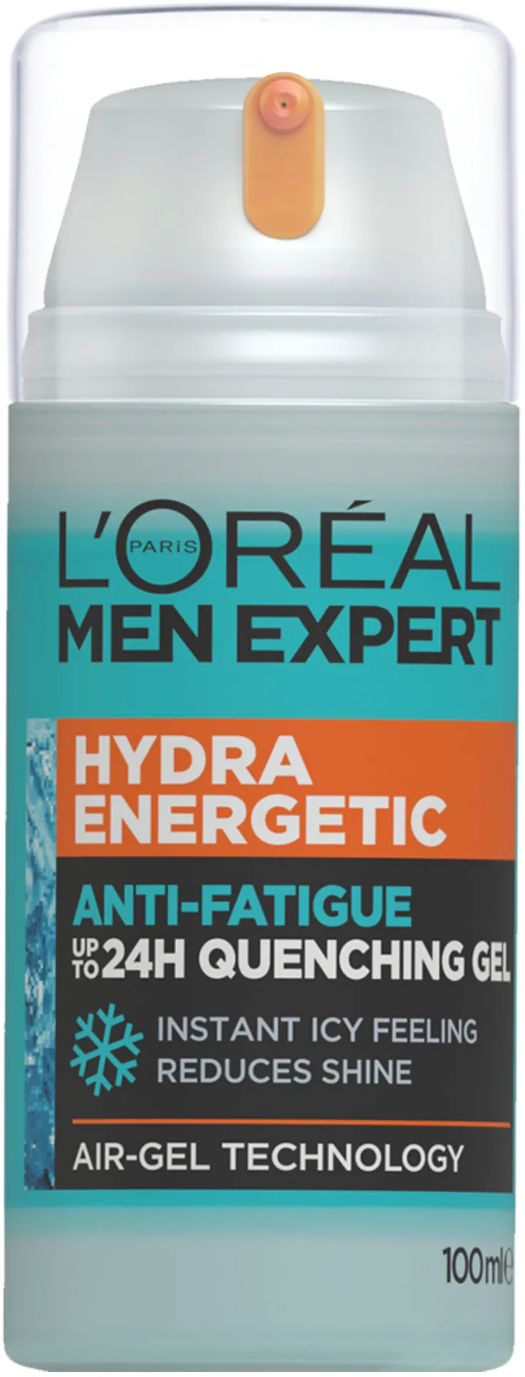 Gel hidratant racoritor L'Oreal Paris Men Expert Hydra Energetic pentru barbati, senzatie instanta de racorire si matifiere, format XXL, 100 ml