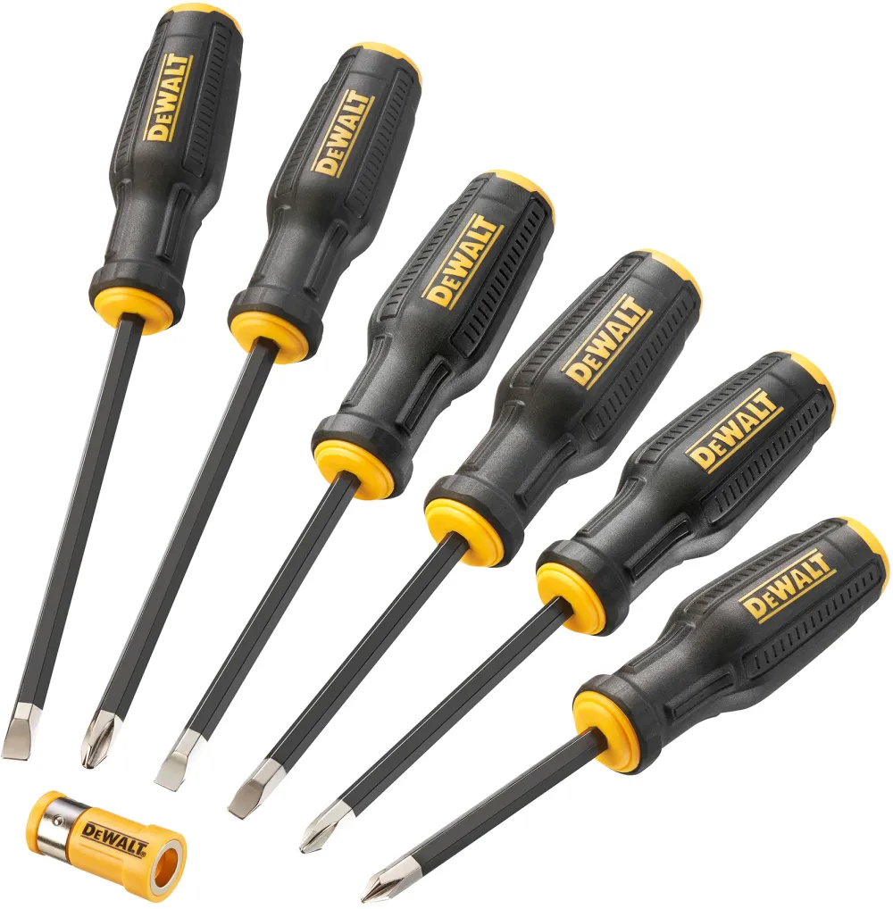 Set surubelnite varf magnetic 6 piese DeWALT DWHT62056-0, varf MAXFIT pentru prindere perfecta si suprafata de contact extinsa, lama din otel de inalta performanta, protectie anti coroziune, maner confortabil