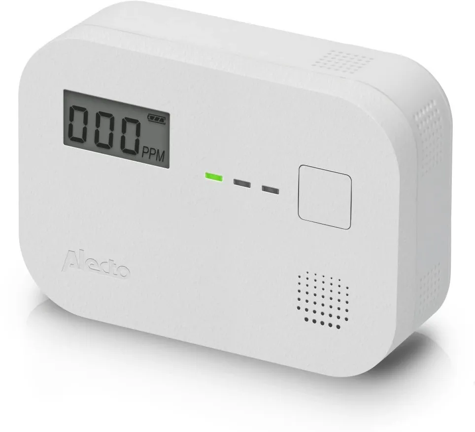 Alecto Alecto Kohlenmonoxidmelder mit 10 Jahren Sensorlaufzeit und Dis