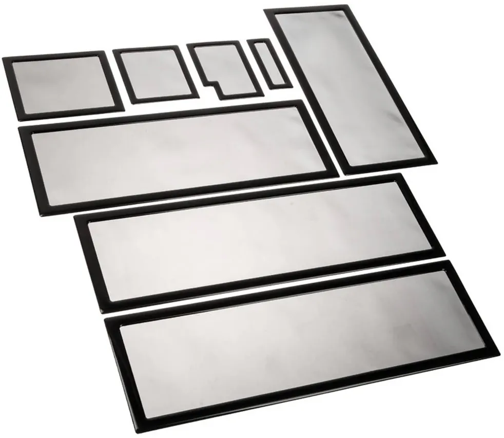 DEMCiflex Demciflex Staubfilter-Set für Lian Li O11 Dynamic XL - schwarz/schwarz