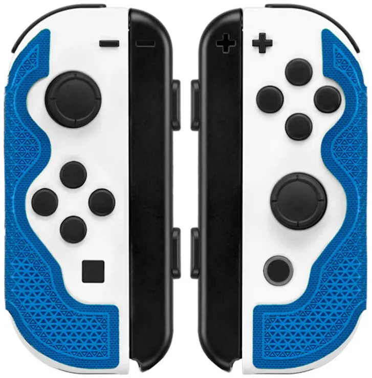 Accesoriu gaming Lizard Skins Switch Joy-Con Polar Blue Black 0,5mm