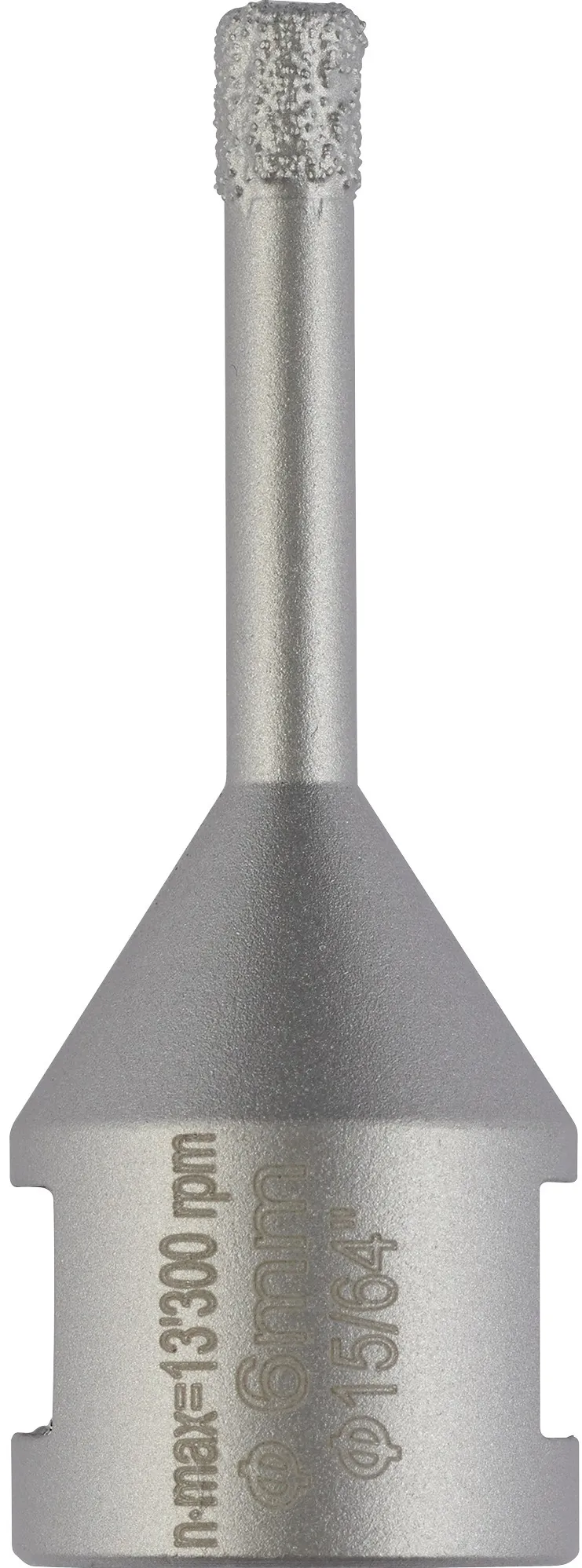Burghiu diamantat uscat BOSCH Best for Ceramic Dry Speed 6 mm pentru polizor unghiular