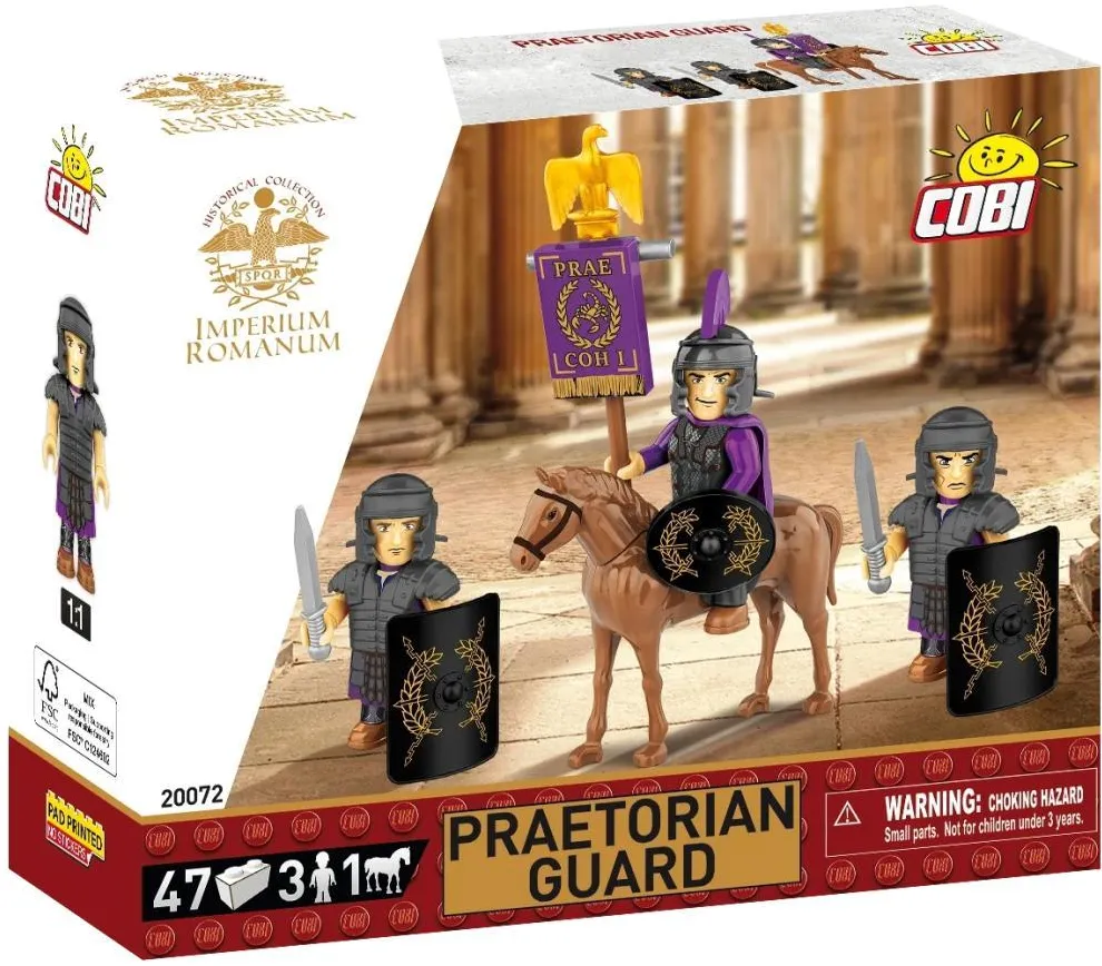 Puzzle Cobi Klocki Blocks Imperium Romanum Pretorian Guard 47 blocks