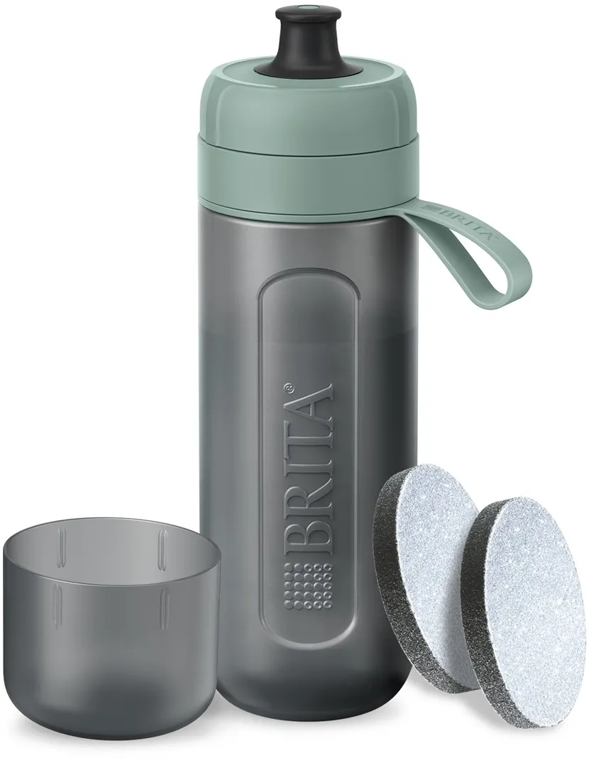 BRITA Active green 2-disc filter bottle