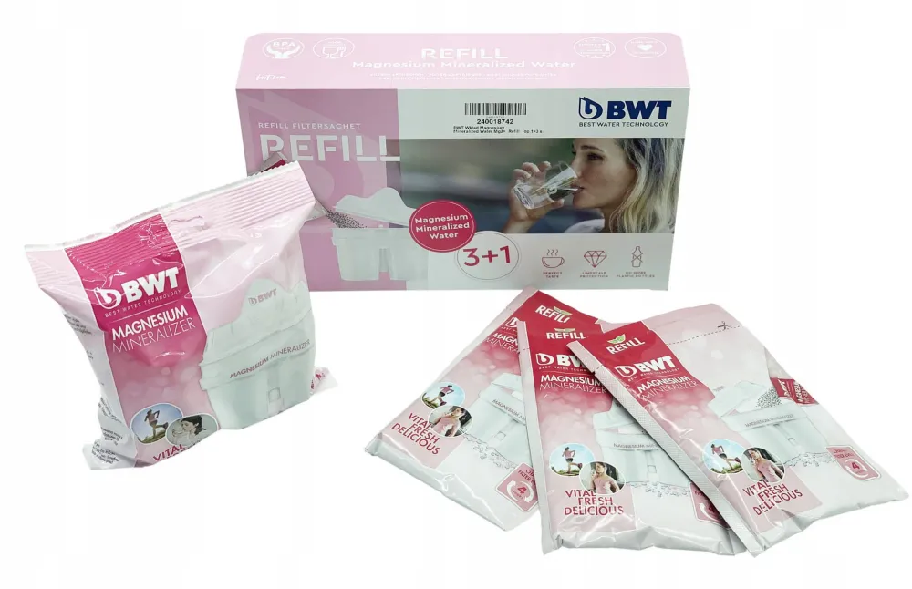 BWT 814544 Longlife Refill 1+3 white