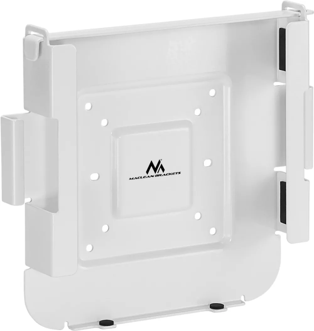 Suport montare Mac Mini MACLEAN MC-473 VESA 75x75 si 100x100 alb