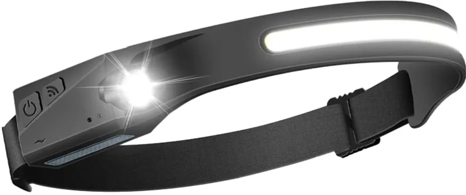 Denver SSH-50 LED-Head Lamp with Battery and Sensor