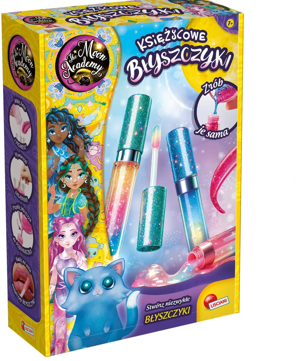 Jucarie Educationala Lisciani Set Moon Academy - Moon Lip Glosses