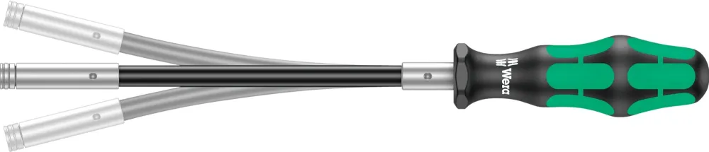 Wera 393 S Bit Holder extra slim with flexible shaft
