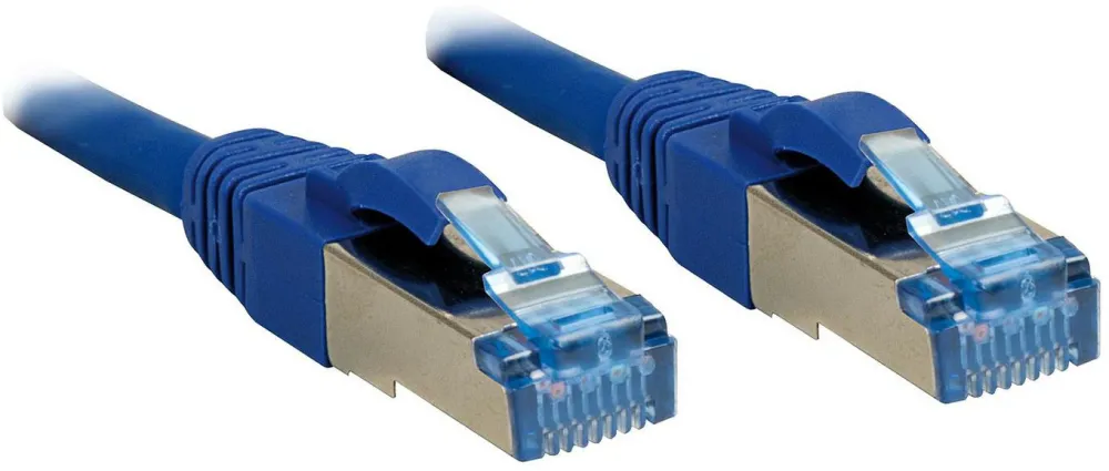 Cablu retea Lindy Cat6A S/FTP PIMF LSZH 5.00 m albastru