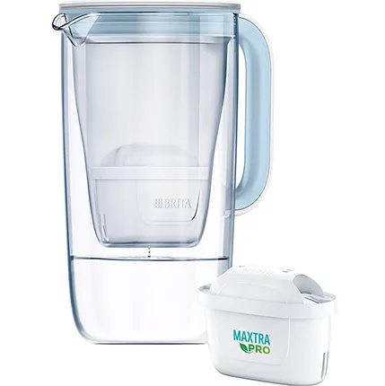 Dzbanek filtrujacy 2,5l szklany +1wklad PRO Pur