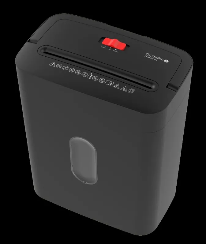 Olympia Aktenvernichter PS 53 CC Pro schwarz
