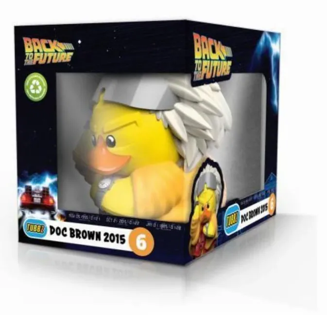 TUBBZ TUBBZ Sammelente - Back to the Future Doc Brown in Box   9cm