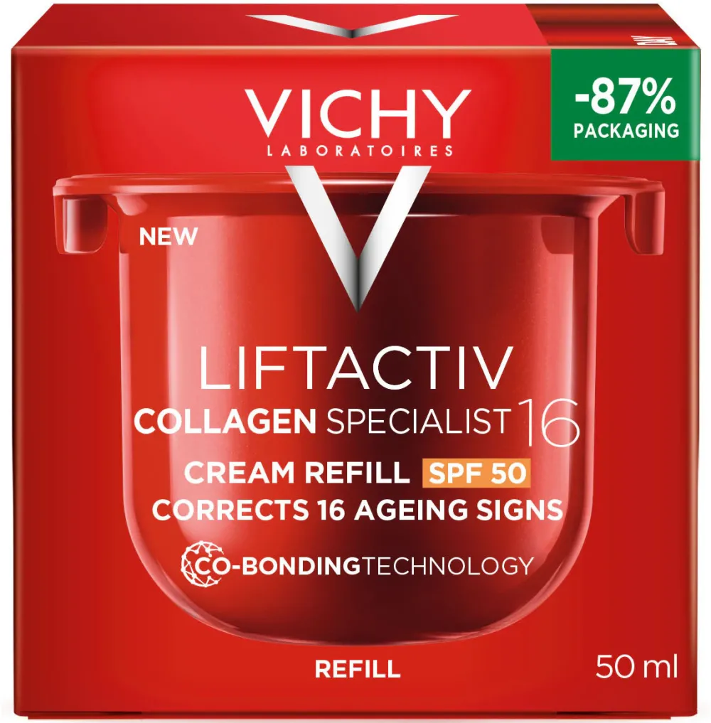 Rezervă Cremă de zi antirid Vichy Liftactiv Collagen Specialist 16 SPF 50, 50 ml