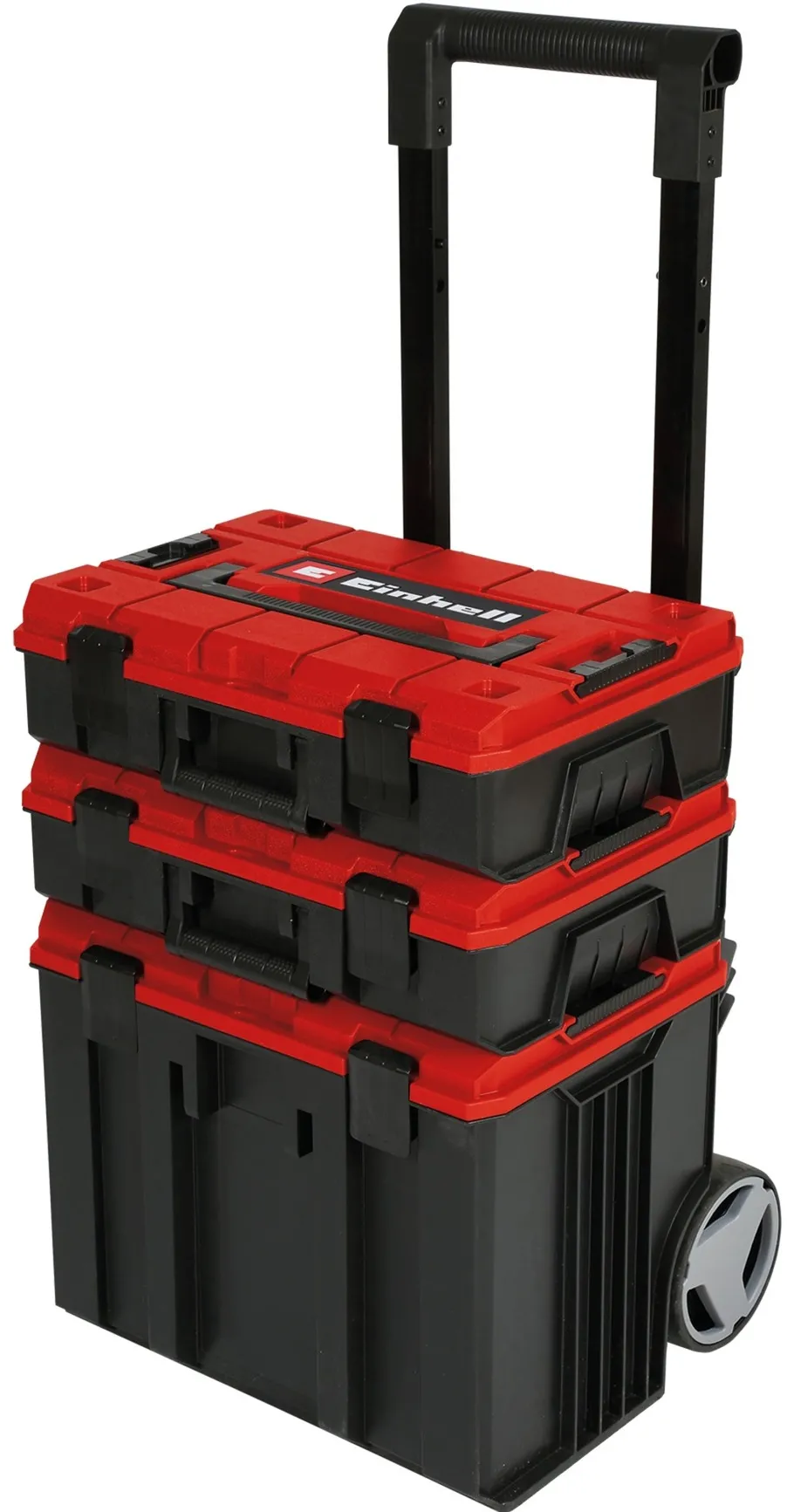 Set cutii depozitare scule Einhell E-Case Tower 3 valize max 120 kg