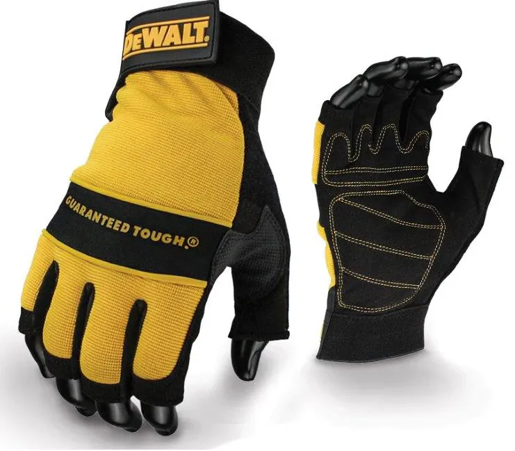 Manusi DeWalt DPG23L Technician Fingerless, marime L