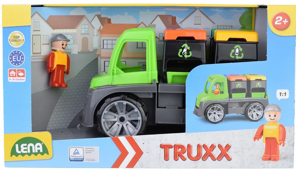 Lena Truxx Recycling truck open box