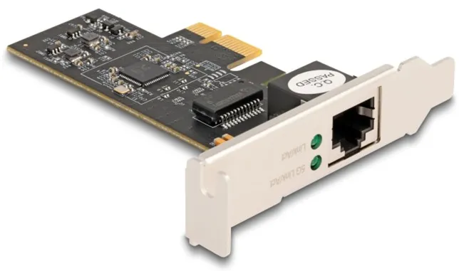 DELOCK PCI Express x1 5 Gigabit LAN 1x RJ45 Low Profile