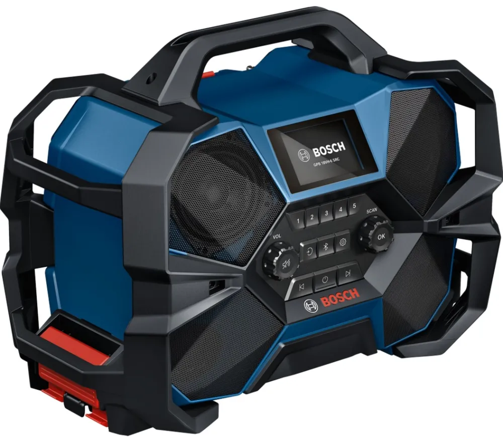 BOSCH GPB 18VH-6 SRC Cordless Construction Site Radio
