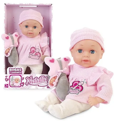 Natalia baby doll 33 cm with a toy