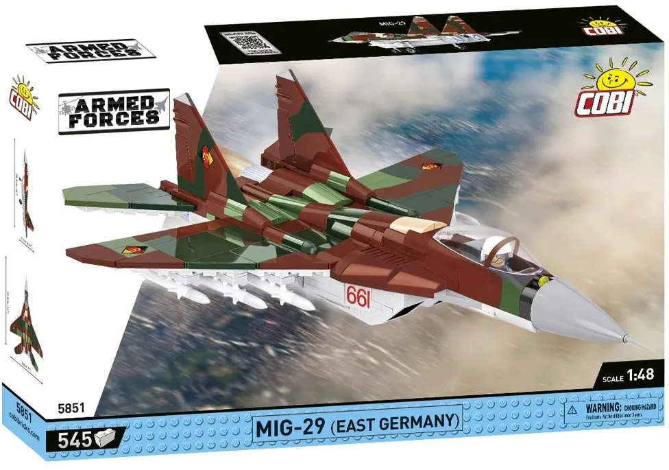 Puzzle Cobi Klocki Blocks MiG-29 (East Germany)