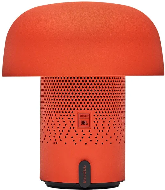 Portable lamp with speaker Sensa Play orange
