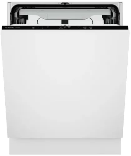 Masina de spalat vase incorporabila Electrolux E52LE210S, 14 seturi, 6 programe, 3 temperaturi, Maxi Flex; AirDry; QuickSelect; Usa Slide; Display LED, Clasa E, Motor inverter, 60 cm