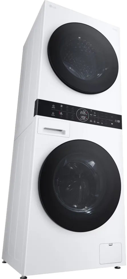 Masina de spalat rufe cu uscator LG WT1210WWF, Spalare 12 kg, Uscare 10 kg, 1400 RPM, Steam, TurboWash 360, Clasa A/C, Culoare Alb