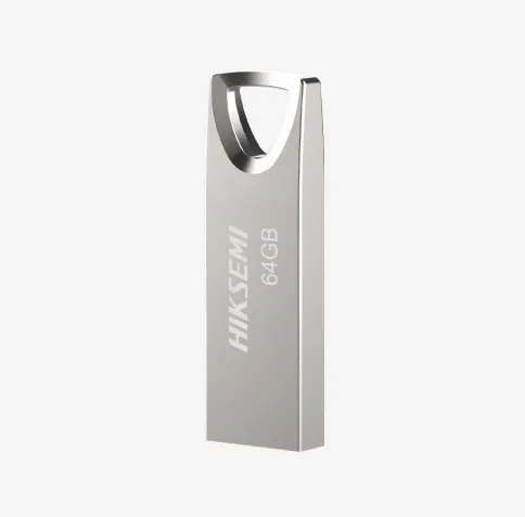 MEMORIE USB 2.0 HIKSEMI 64 GB, carcasa metalica, argintiu, "HS-USB-M200/64G" (timbru verde 0.03 lei)