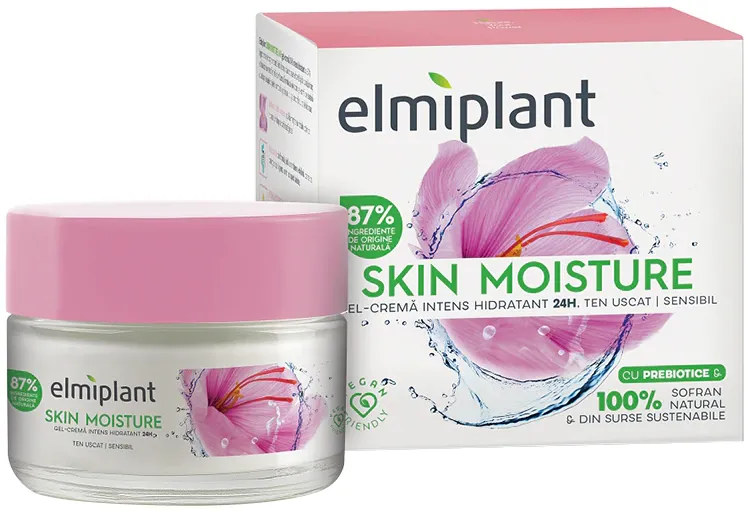 Crema Nutritiva de Zi Elmiplant Skin Moisture 25+ pentru ten uscat/sensibil, 50 ml