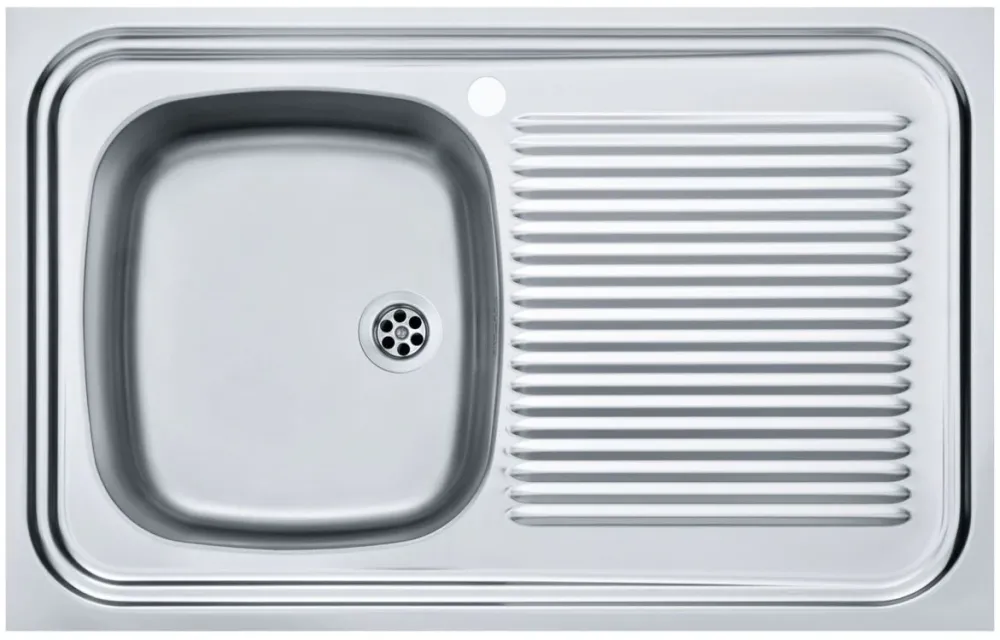 Chiuveta bucatarie Franke Dekor SXL 711 Eco 2, 800x500 mm, picurator dreapta, Inox