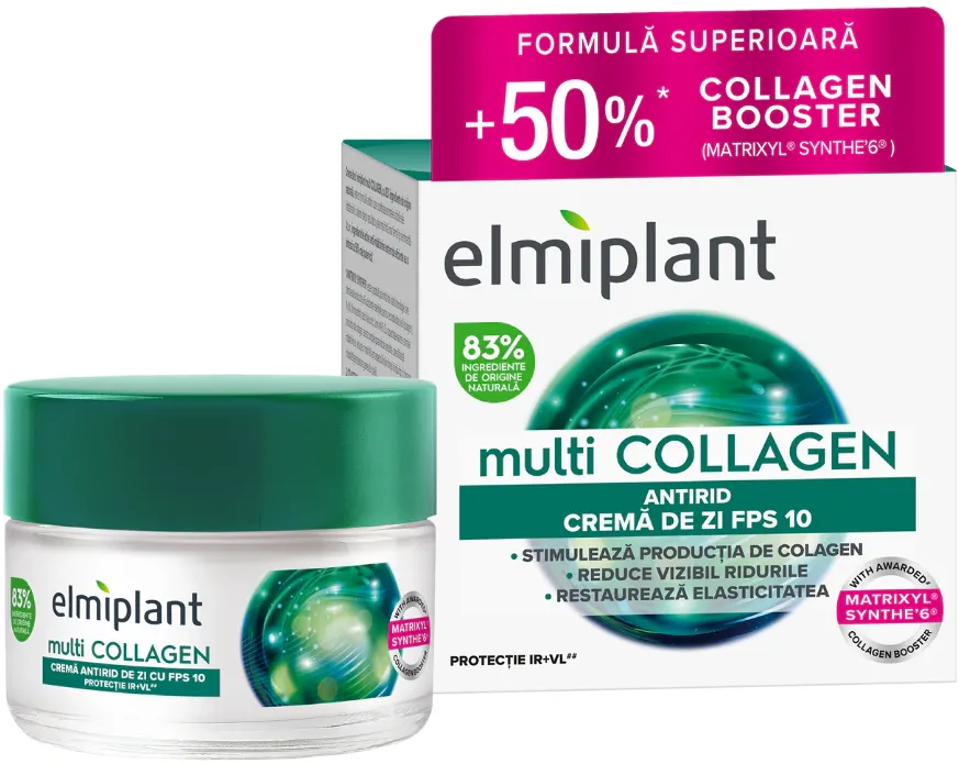 Crema anti-rid de zi Elmiplant multi COLLAGEN, 50 ml