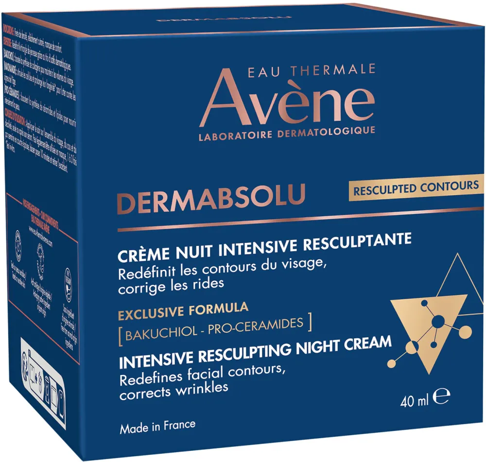 Crema de noapte intensiva pentru conturul fetei Dermabsolu, Avene, 40 ml