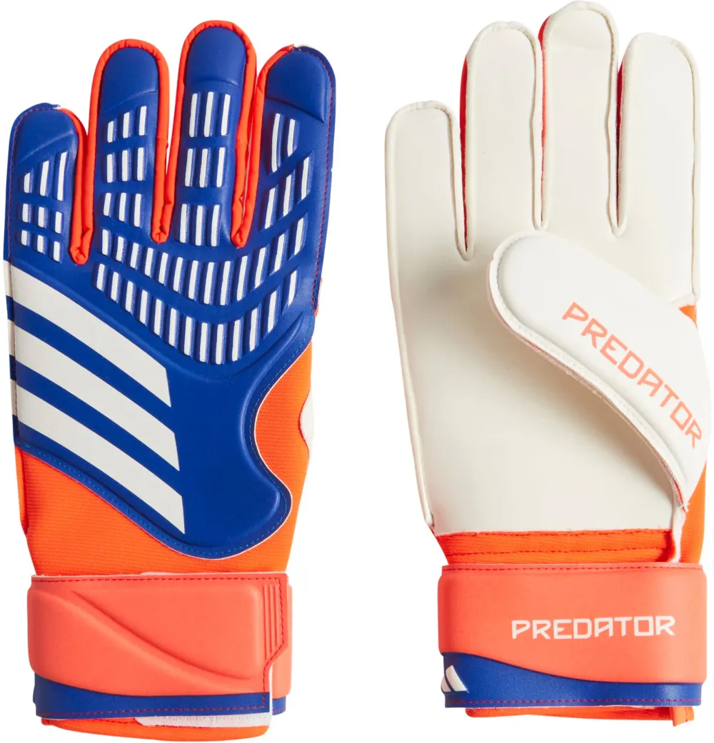 Manusi portar Adidas Predator MTC, marime 8 1/2, albastru/portocaliu