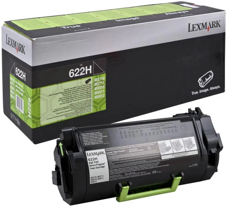 Lexmark 62D2H00 Toner 622H high ret 25K