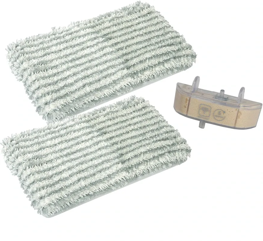 Kit de intretinere cu 2 lavete + 1 cartus anti-calcar Rowenta ZR006501, compatibil cu aspiratorul Steam Power RY65xx