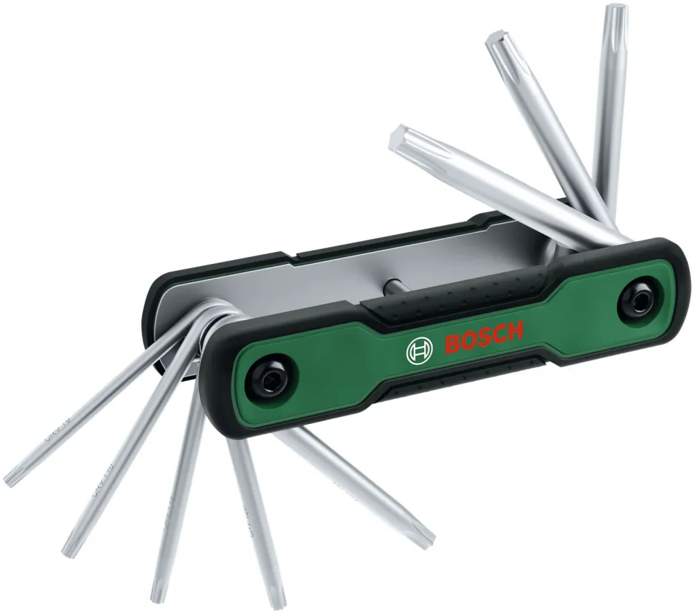 Set de chei Torx pliabile 8 în 1 Bosch 1600A039L8