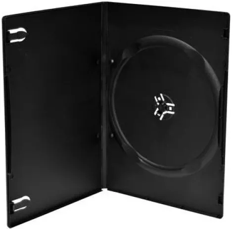 MediaRange DVD Leerbox 50pcs single slim schwarz