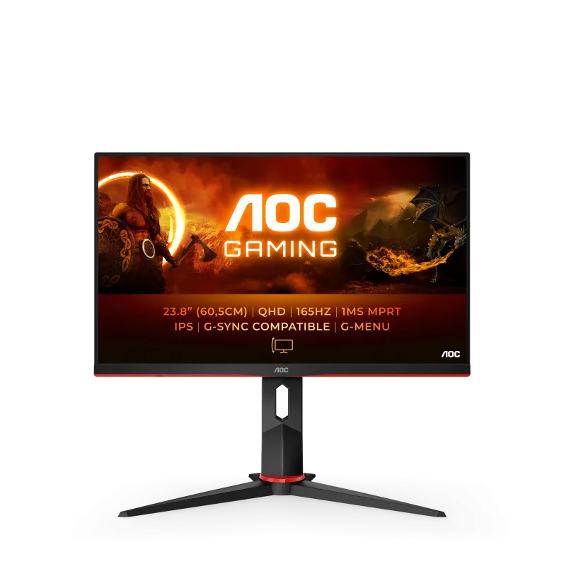 Monitor AOC 23.8" Q24G2A/BK