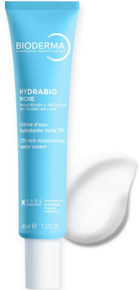 Crema intens hidratanta pe baza de apa Bioderma Hydrabio Riche, 40 ml